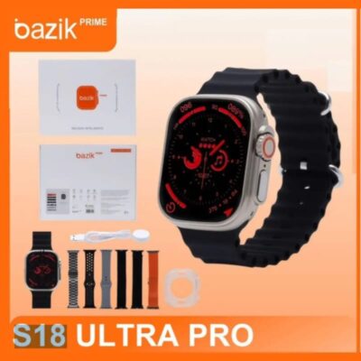 Basike Smartwatch Relógio Inteligente S18 Ultra Pro Séries8 Nfc com 7 pares De pulseira
